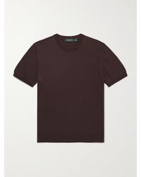 Incotex - Zanone Cotton T-Shirt - Lyst