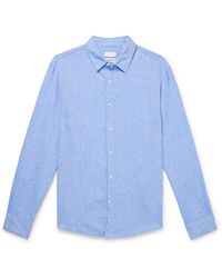 Club Monaco - Luxe Linen Shirt - Lyst