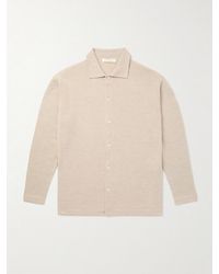 Umit Benan - Sunset Cashmere And Silk-Blend Shirt - Lyst