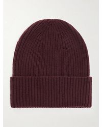 William Lockie - Ribbed Cashmere Beanie - Lyst
