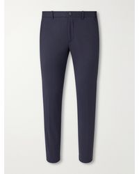 Slowear - Incotex Teknosartorial Tapered Drawstring Mélange Twill Trousers - Lyst