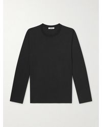 CDLP - Lyocell And Pima Cotton-Blend Jersey T-Shirt - Lyst