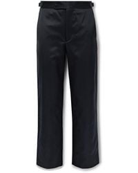 Bode - Major League Straight-Leg Striped Satin Trousers - Lyst
