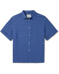 A Kind Of Guise - Elio Cotton-jacquard Shirt - Lyst