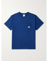 Nudie Jeans - Leffe Logo-appliquéd Cotton-jersey T-shirt - Lyst