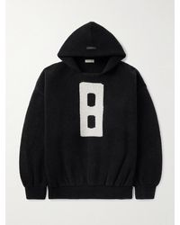 Fear Of God - Intarsia-Knit Virgin Wool-Blend Bouclé Hoodie - Lyst