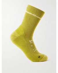 Satisfy - Stretch Merino Wool-Blend Socks - Lyst