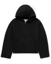 Acne Studios - Doveria Double-faced Wool And Cashmere-blend Felt Hooded Jacket - Lyst