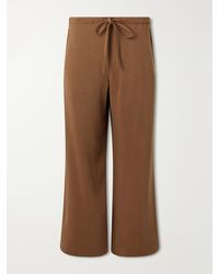 Second Layer - Team Straight-Leg Lyocell-Twill Drawstring Trousers - Lyst