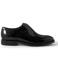 Brunello Cucinelli - Patent-leather Oxford Shoes - Lyst