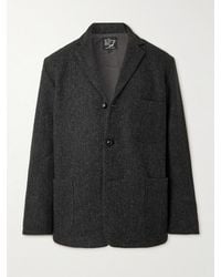 Orslow - Herringbone Wool Harris Tweed Blazer - Lyst