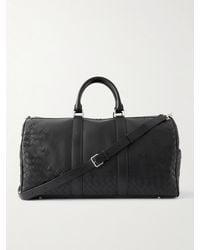 Bottega Veneta - Intrecciato Leather Weekend Bag - Lyst