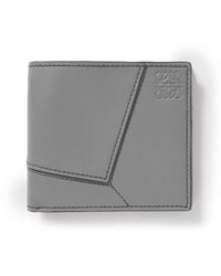 Loewe - Puzzle Logo-debossed Leather Bifold Wallet - Lyst