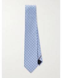 Gucci - 8Cm Logo-Jacquard Silk Tie - Lyst