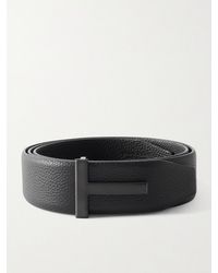 Tom Ford - 4Cm Full-Grain Leather Belt - Lyst