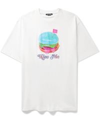 Acne Studios - Enrik Oversized Printed Cotton-jersey T-shirt - Lyst