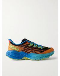 Hoka One One - Speedgoat 5 Rubber-trimmed Mesh Sneakers - Lyst