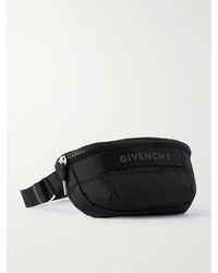 Givenchy G-Trek Gürteltasche aus Ripstop mit Logoprint - Schwarz