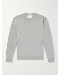 The Elder Statesman - Libeccio Wool, Silk And Linen-Blend Sweater - Lyst