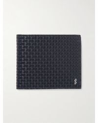 Serapian - Leather And Stepan Coated-Canvas Billfold Wallet - Lyst