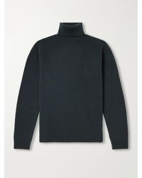 Boglioli - Virgin Wool And Cashmere-Blend Rollneck Sweater - Lyst