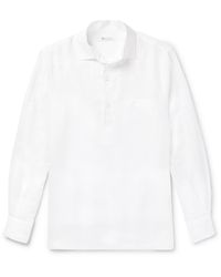 Loro Piana - Arizona Linen Half-Placket Shirt - Lyst