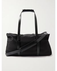 Mismo - M/s Supply Leather-trimmed Canvas Weekend Bag - Lyst