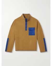 Visvim - Barlow Wool-Fleece Sweatshirt - Lyst