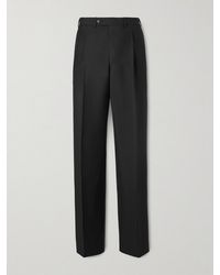Saman Amel - Amo Straight-leg Wool And Mohair-blend Suit Trousers - Lyst