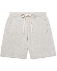 Allude - Straight-leg Virgin Wool And Cashmere-blend Shorts - Lyst