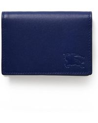 Burberry - Logo-debossed Leather Bifold Cardholder - Lyst