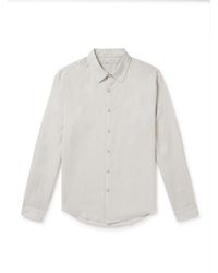 Onia - Air Spread-collar Linen And Lyocell-blend Shirt - Lyst