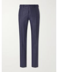 Slowear - Straight-Leg Wool And Cashmere-Blend Trousers - Lyst