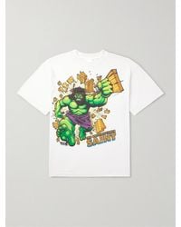 SAINT Mxxxxxx - Printed Cotton-jersey T-shirt - Lyst