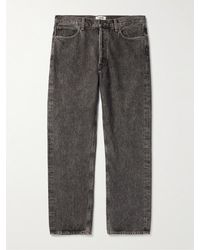 Agolde - Jeans A Gamba Dritta Effetto Consumato 90's - Lyst