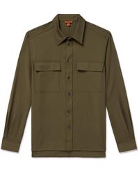 Barena - Den Virgin Wool Shirt - Lyst