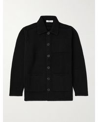 Inis Meáin - Carpenter's Merino Wool And Cashmere-Blend Cardigan - Lyst