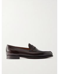 John Lobb - Lopez Loafers aus Leder mit Verzierung - Lyst