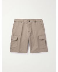 Loro Piana - Straight-Leg Cotton And Linen-Blend Cargo Shorts - Lyst