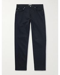 NN07 - Tony 1923 schmal geschnittene Hose aus Twill aus einer Biobaumwollmischung in Stückfärbung - Lyst