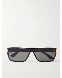 Saint Laurent - Rectangular-Frame Acetate Sunglasses - Lyst