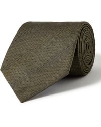 MR P. - 8.5cm Striped Silk-jacquard Tie - Lyst
