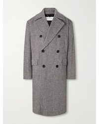 Dries Van Noten - Rascott Double-Breasted Wool-Tweed Coat - Lyst