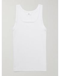 NN07 - Mick 3206 Stretch Organic Cotton-Jersey Tank Top - Lyst
