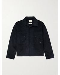 Nicholas Daley - Logo-Embroidered Cotton-Corduroy Overshirt - Lyst