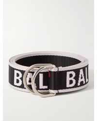 Balenciaga - 3.5cm Logo-jacquard Canvas Belt - Lyst