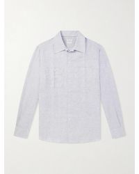 Brunello Cucinelli - Hemp, Linen And Cotton-Blend Shirt - Lyst