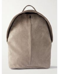 Fear Of God - Leather-trimmed Suede Backpack - Lyst