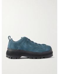 Jil Sander - Exaggerated-Sole Suede Sneakers - Lyst