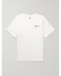 Nike - Acg Logo-Embroidered Printed Dri-Fit T-Shirt - Lyst